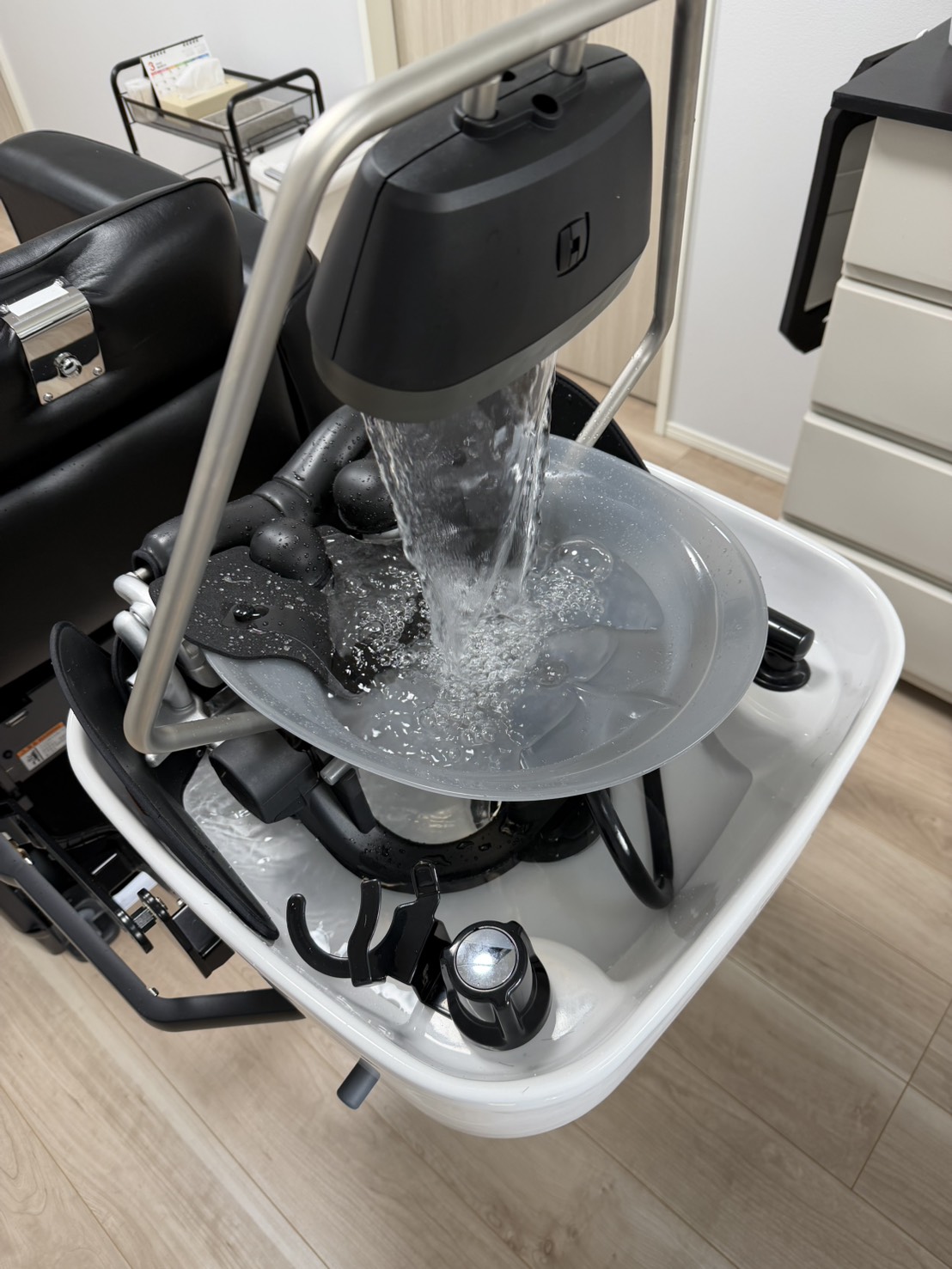 こだわりの機器と心地よいケア